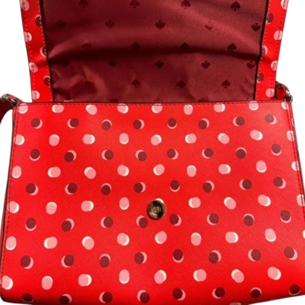 NWT NEW Kate Spade ♠️ Cove Street Dody Fiesta Dot Crossbody Bag Digital Red
